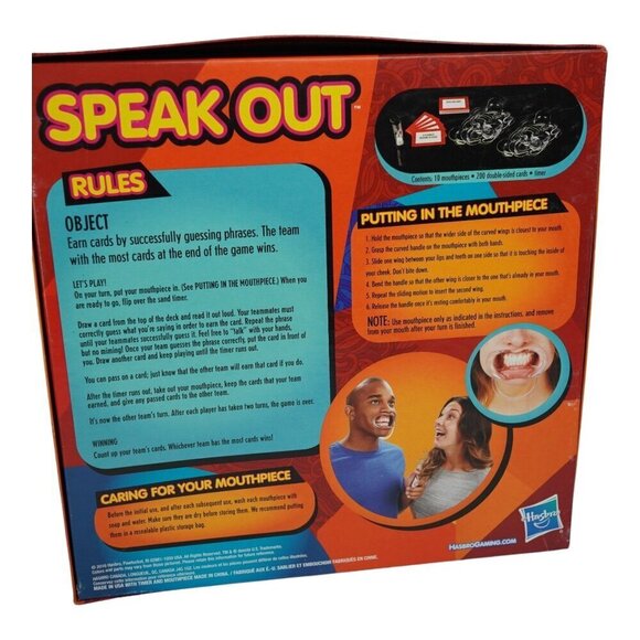 New Speak Out Game Toy Authentic 2018 - Picture 4 of 4